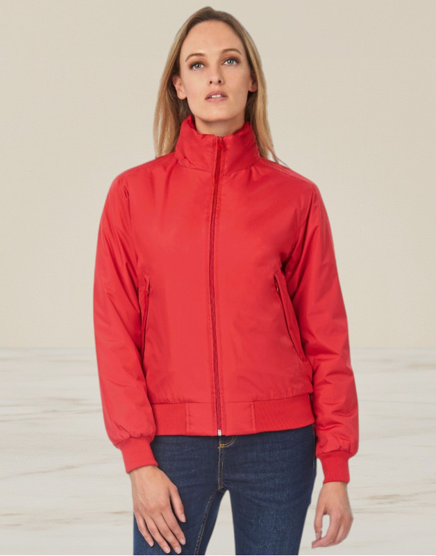BCJW962 - B&C COLLECTION - Veste Crew femmeBCJW962 - B&C COLLECTION - Veste Femme Crew BomberB&C
